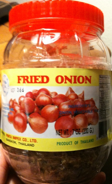 fried onions description