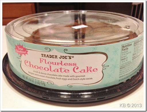 Review: Trader Joe's Flourless Chocolate Cake - Celiac Disease